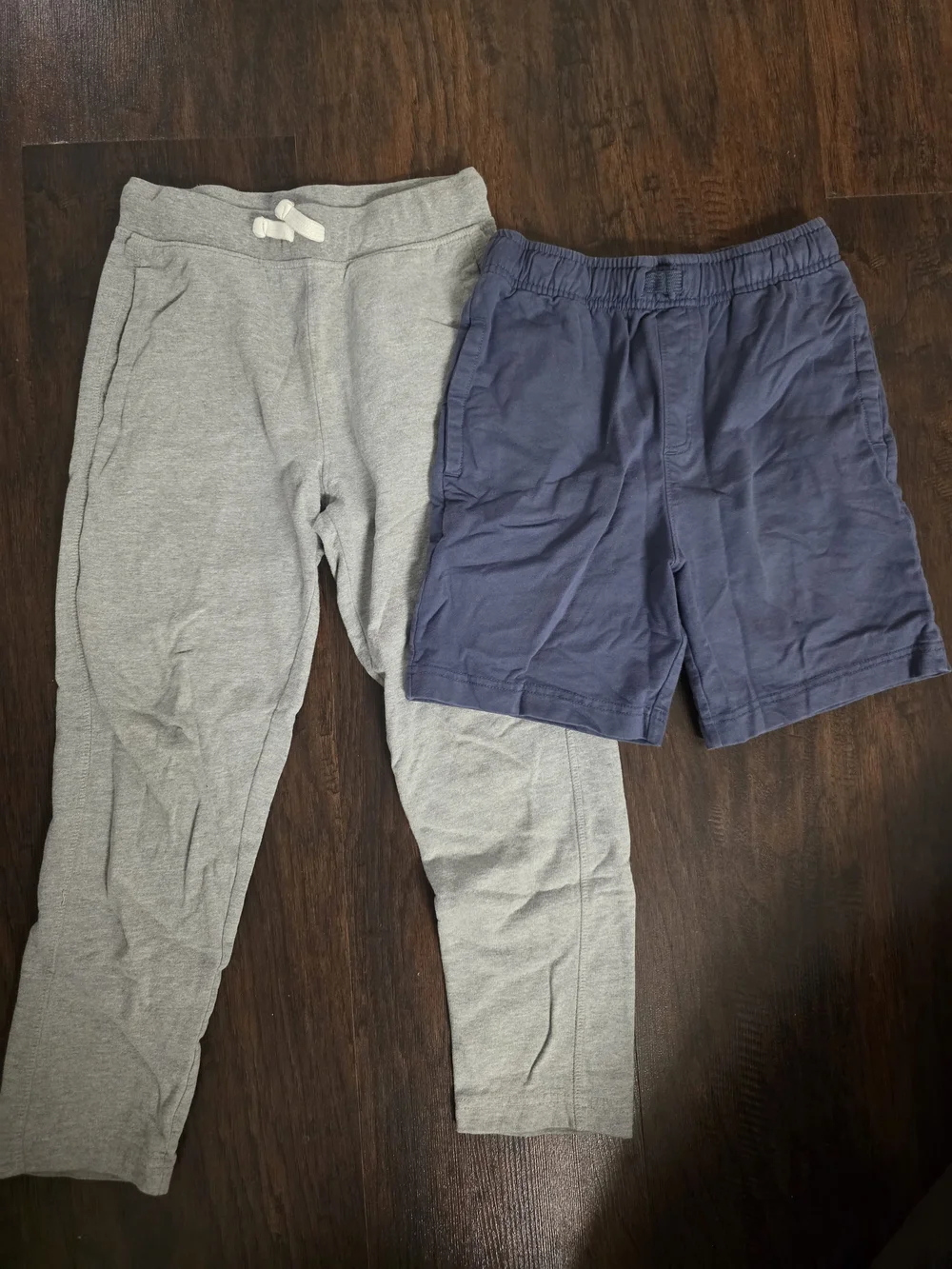 Tommy Bahama Kids Gray Joggers & Navy Blue Shorts Set